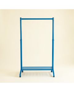 Hill Canyon Empty Garment Rack - Blue (synthetic illustration; no displayed measurements)