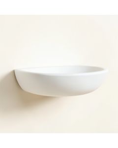 Field Canyon Wall-Mounted Cat Perch - White (synthetic illustration; no displayed measurements)