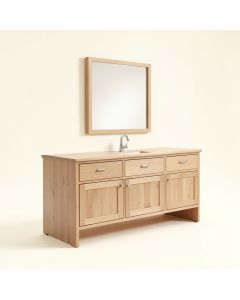 Beckett 72 '' Double Bathroom Vanity Set (synthetic illustration; no displayed measurements)