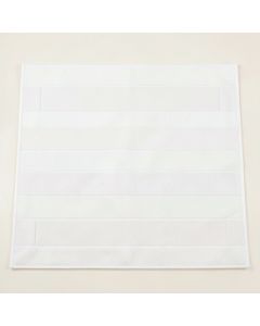 Brook Branch Rectangular Outdoor Rug - White (synthetic illustration; no displayed measurements)
