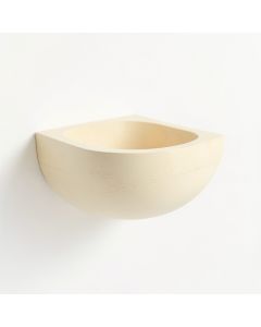 Briar Crest Wall-Mounted Cat Perch - Cream (synthetic illustration; no displayed measurements)