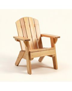 Kids Outdoor Adirondack Chair (synthetic illustration; no displayed measurements)