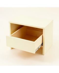 Ridge Bend Under-Desk Drawer Unit - Ivory (synthetic illustration; no displayed measurements)