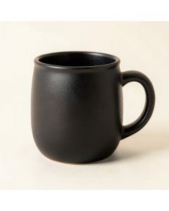 Juniper Crest Ceramic Mug - Black (synthetic illustration; no displayed measurements)