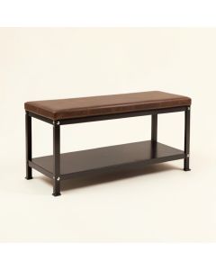 Industrial Storage Bench (synthetic illustration; no displayed measurements)