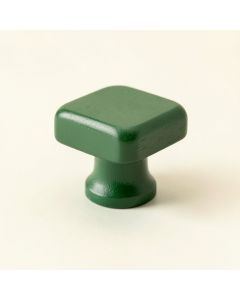 Wren Crest Cabinet Knob Without Packaging - Green (synthetic illustration; no displayed measurements)