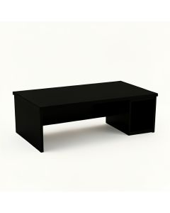 Cove Bend Desktop Monitor Riser - Black (synthetic illustration; no displayed measurements)