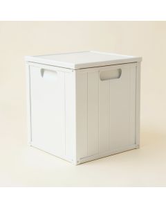 River Branch Closed Outdoor Storage Box - White (synthetic illustration; no displayed measurements)