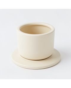 Cove Branch Empty Candle Holder - Cream (synthetic illustration; no displayed measurements)