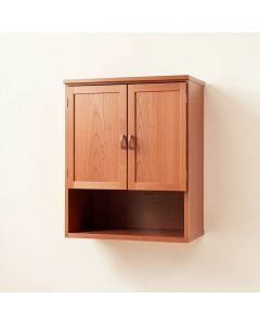 Alder Bluff Wall-Mounted Laundry Cabinet - Terracotta (synthetic illustration; no displayed measurements)