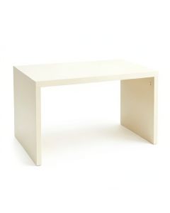 Dawn Brook Desktop Monitor Riser - Cream (synthetic illustration; no displayed measurements)