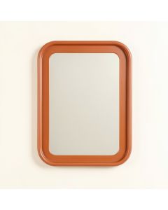 Briar Bluff Framed Wall Mirror - Terracotta (synthetic illustration; no displayed measurements)