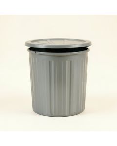Lake Bridge Closed Garden Compost Bin - Gray (synthetic illustration; no displayed measurements)