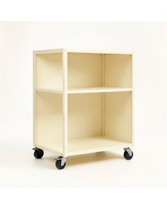 Hazel Crest Empty Rolling Workshop Cart - Cream (synthetic illustration; no displayed measurements)