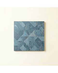 Holly Bend Uninstalled Square Decorative Tile - Blue (synthetic illustration; no displayed measurements)
