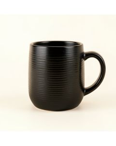 Glen Crossing Ceramic Mug - Black (synthetic illustration; no displayed measurements)