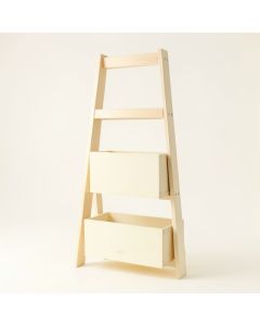 Reed Crest Empty Vertical Garden Frame - Cream (synthetic illustration; no displayed measurements)