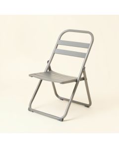Bay Branch Folding Outdoor Chair - Gray (synthetic illustration; no displayed measurements)