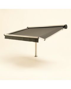 5 Ft. W X 10 Ft. D Metal Retractable Standard Side Awning (synthetic illustration; no displayed measurements)