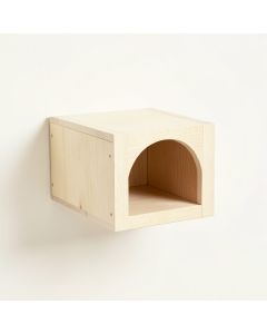 Alder Branch Wall-Mounted Cat Perch - Ivory (synthetic illustration; no displayed measurements)