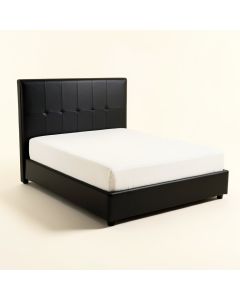 Sheehan Upholstered Low Profile Sleigh Bed (synthetic illustration; no displayed measurements)
