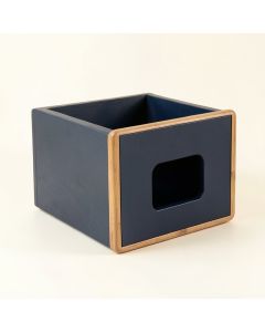 Field Fold Under-Desk Drawer Unit - Navy (synthetic illustration; no displayed measurements)