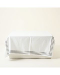 Field Dell Flat Bed Sheet - White (synthetic illustration; no displayed measurements)