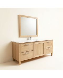 Berg 48 '' Single Bathroom Vanity Set (synthetic illustration; no displayed measurements)