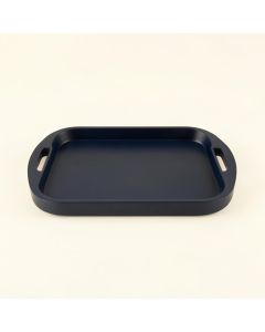 Ash Brook Serving Tray - Navy (synthetic illustration; no displayed measurements)