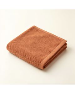 Hill Bridge Bath Towel - Terracotta (synthetic illustration; no displayed measurements)