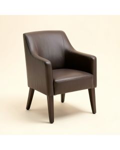 Beaird Leatherette Upholstered Dining Chair (synthetic illustration; no displayed measurements)