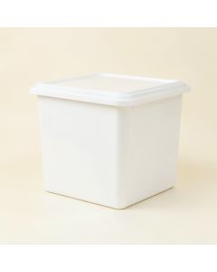 Heath Bend Closed Outdoor Storage Box - White (synthetic illustration; no displayed measurements)
