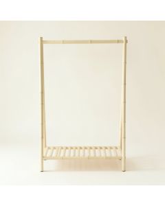 Aspen Crossing Empty Garment Rack - Cream (synthetic illustration; no displayed measurements)