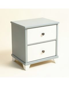 Rae 2 Drawer Nightstand (synthetic illustration; no displayed measurements)