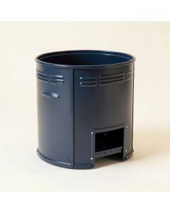 Olive Canyon Closed Garden Compost Bin - Navy (synthetic illustration; no displayed measurements)