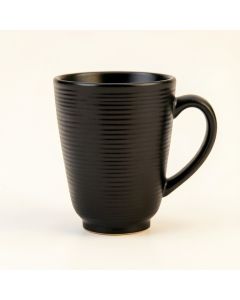 Moss Crossing Ceramic Mug - Black (synthetic illustration; no displayed measurements)