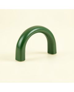 Moss Arc Cabinet Handle Without Packaging - Green (synthetic illustration; no displayed measurements)