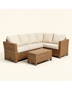 6 Piece Rattan Sofa Seating Group With Cushions (synthetic illustration; no displayed measurements)