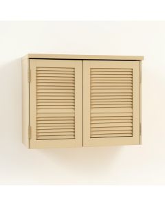Heath Crossing Wall-Mounted Entry Cabinet - Beige (synthetic illustration; no displayed measurements)