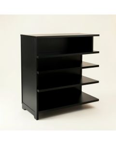 Dune Dell Desktop Shelving Unit - Black (synthetic illustration; no displayed measurements)