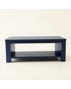 Clay Field Coffee Table - Navy (synthetic illustration; no displayed measurements)