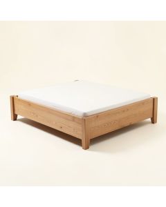 Beagan Solid Wood Low Profile Storage Platform Bed (synthetic illustration; no displayed measurements)