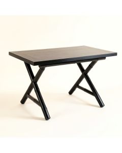 Rowan Bluff Patio Table - Black (synthetic illustration; no displayed measurements)