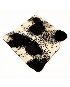 Freman Animal Print Cowhide Black/Beige Area Rug (synthetic illustration; no displayed measurements)