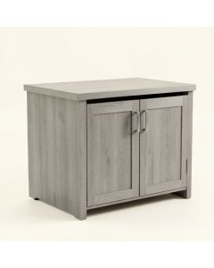 Willow Canyon Freestanding Laundry Folding Counter - Gray (synthetic illustration; no displayed measurements)