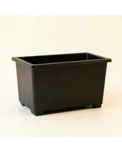 Rowan Brook Empty Raised Planter - Black (synthetic illustration; no displayed measurements)