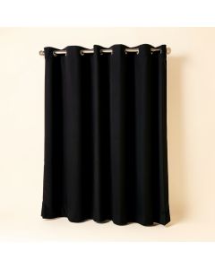 Analeece Solid Color Max Blackout Thermal Grommet Single Curtain Panel (synthetic illustration; no displayed measurements)