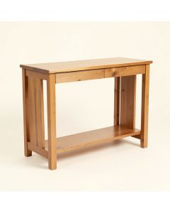 Dunlap Solid Wood Console Table (synthetic illustration; no displayed measurements)