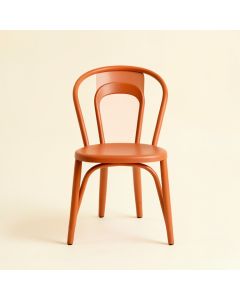 Olive Bend Dining Chair - Terracotta (synthetic illustration; no displayed measurements)