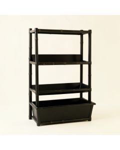 Lake Brook Empty Vertical Garden Frame - Black (synthetic illustration; no displayed measurements)
